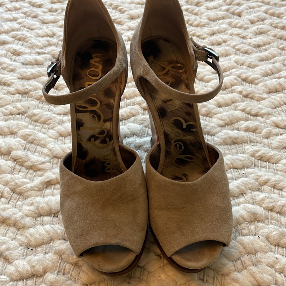 Sam Edelman Javi Suede Heels - Picture 8 of 10